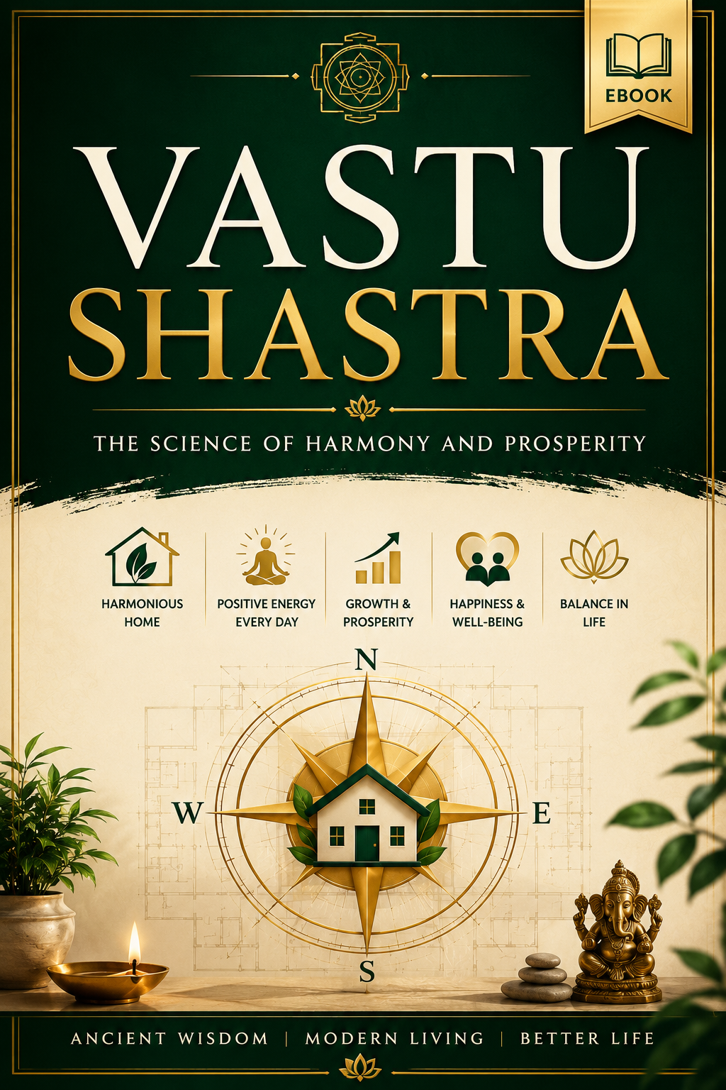 Vastu Shastra Complete Guide English eBook cover